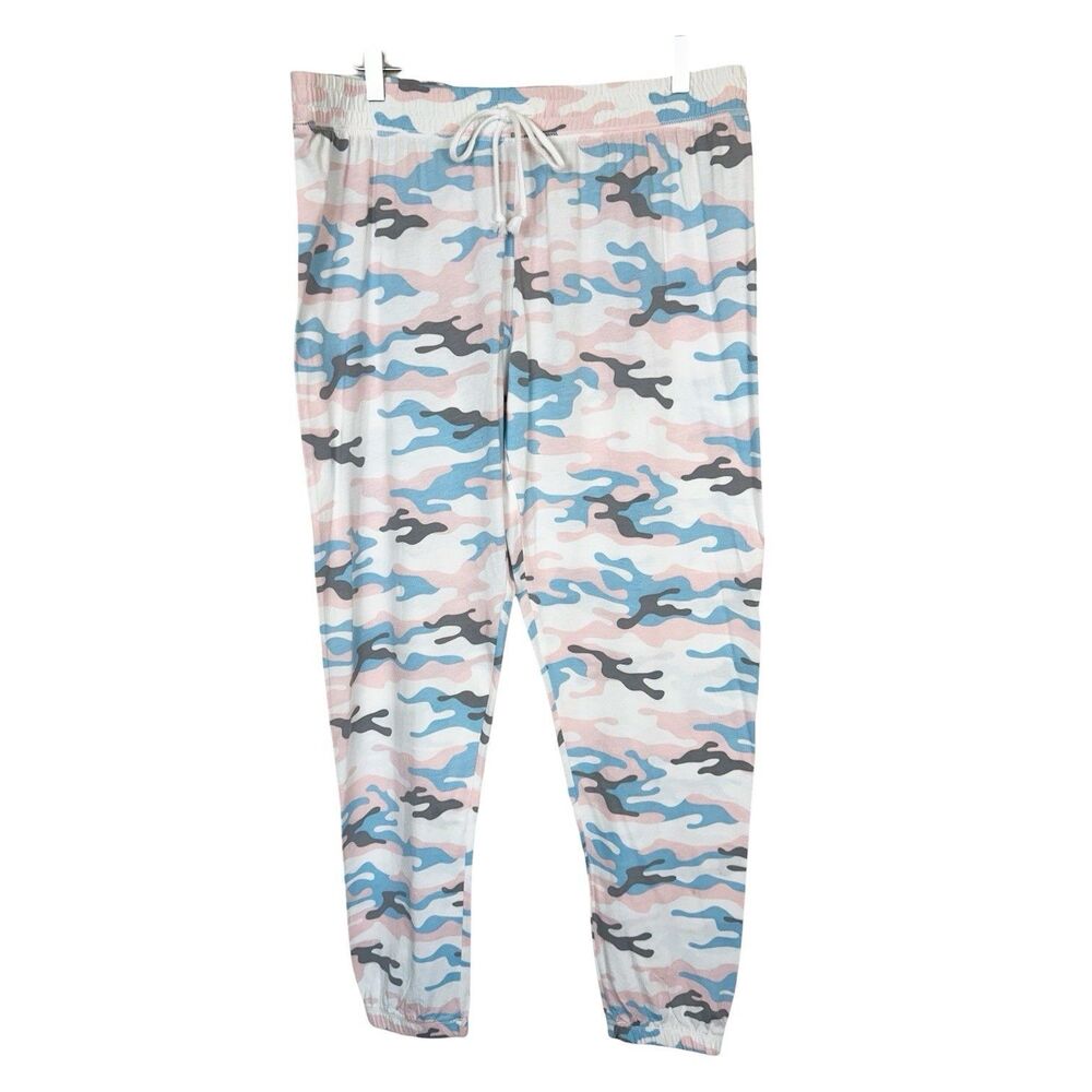 PJ Salvage Blue & Pink Camo Pajama Set - Size XL - Soft Lounge Set NWT - Picture 4 of 6
